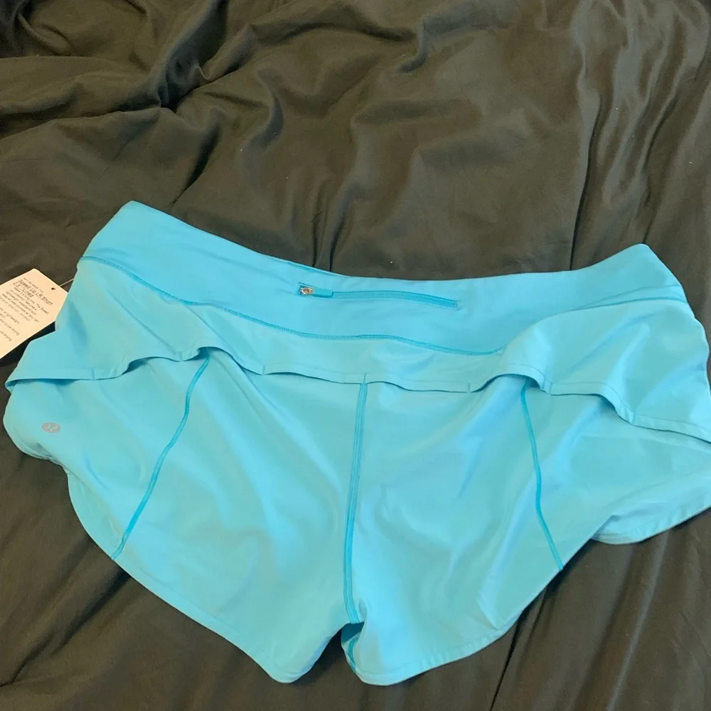 NWT lululemon athletica Blue Women Shorts LOW RISE